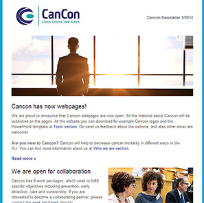Cancon Newsletter 3/2014