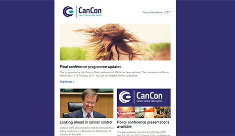 Cancon Newsletter 1/2017