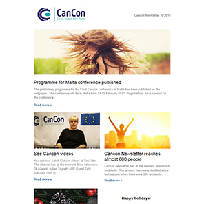 Cancon Newsletter 10/2016