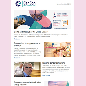Cancon Newsletter 8/2016